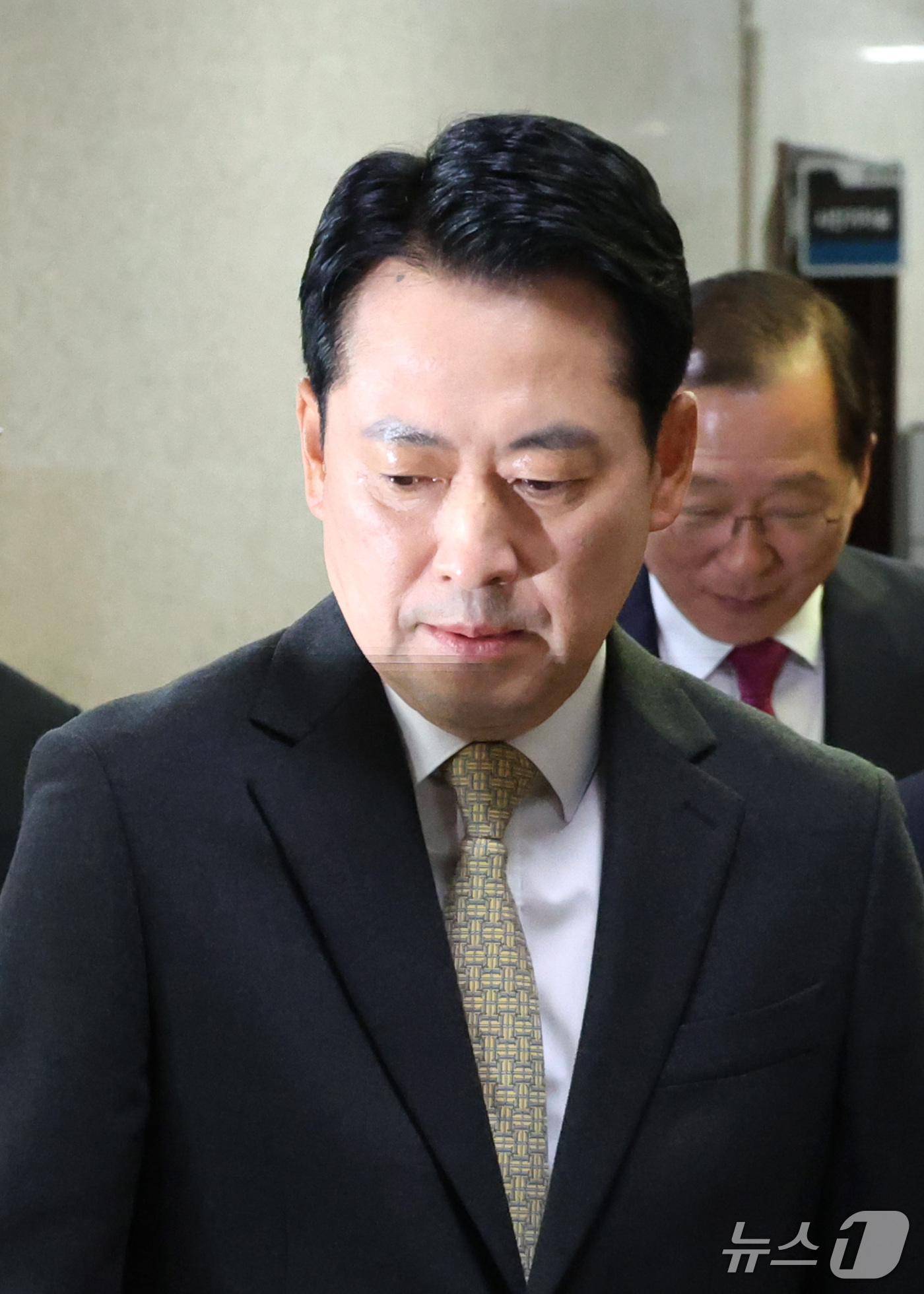 (서울=뉴스1) 신웅수 기자 = 장동혁 국민의힘 대표가 22일 서울 여의도 국회에서 열린 최고위원회의에 참석하고 있다. 2026.10.22/뉴스1