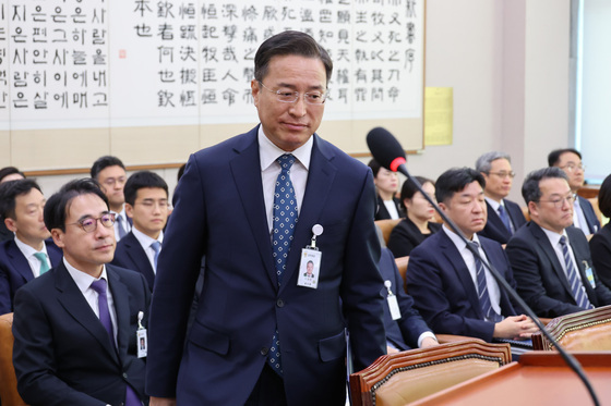 [국감] 국정감사 출석하는 이정현 공소청장 직무대행
