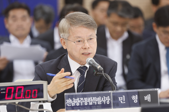민형배 전남광주통합특별시장 "대구·경북 통합 이익 될 것"