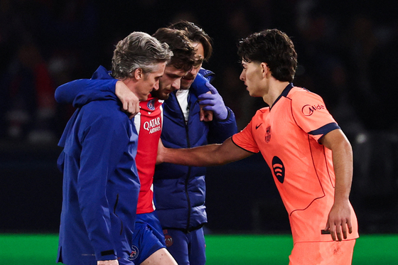 PSG 크바라츠헬리아, 십자인대 파열로 수술대…장기 결장 불가피