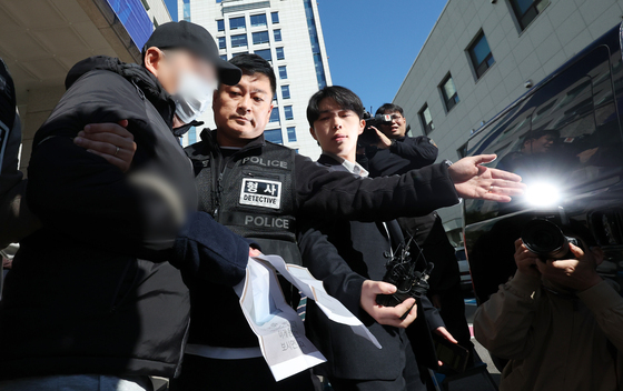"변리사 찾아가 겁주려고" 살해 의도 부인…'역삼동 방화' 70대 구속 기로