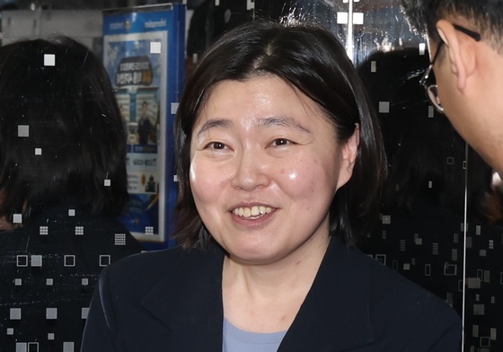 전북경찰청 찾은 임은정 광주중수청장