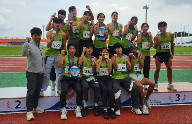 전남광주 학생선수단 '제107회 전국체전'서 금빛 활약