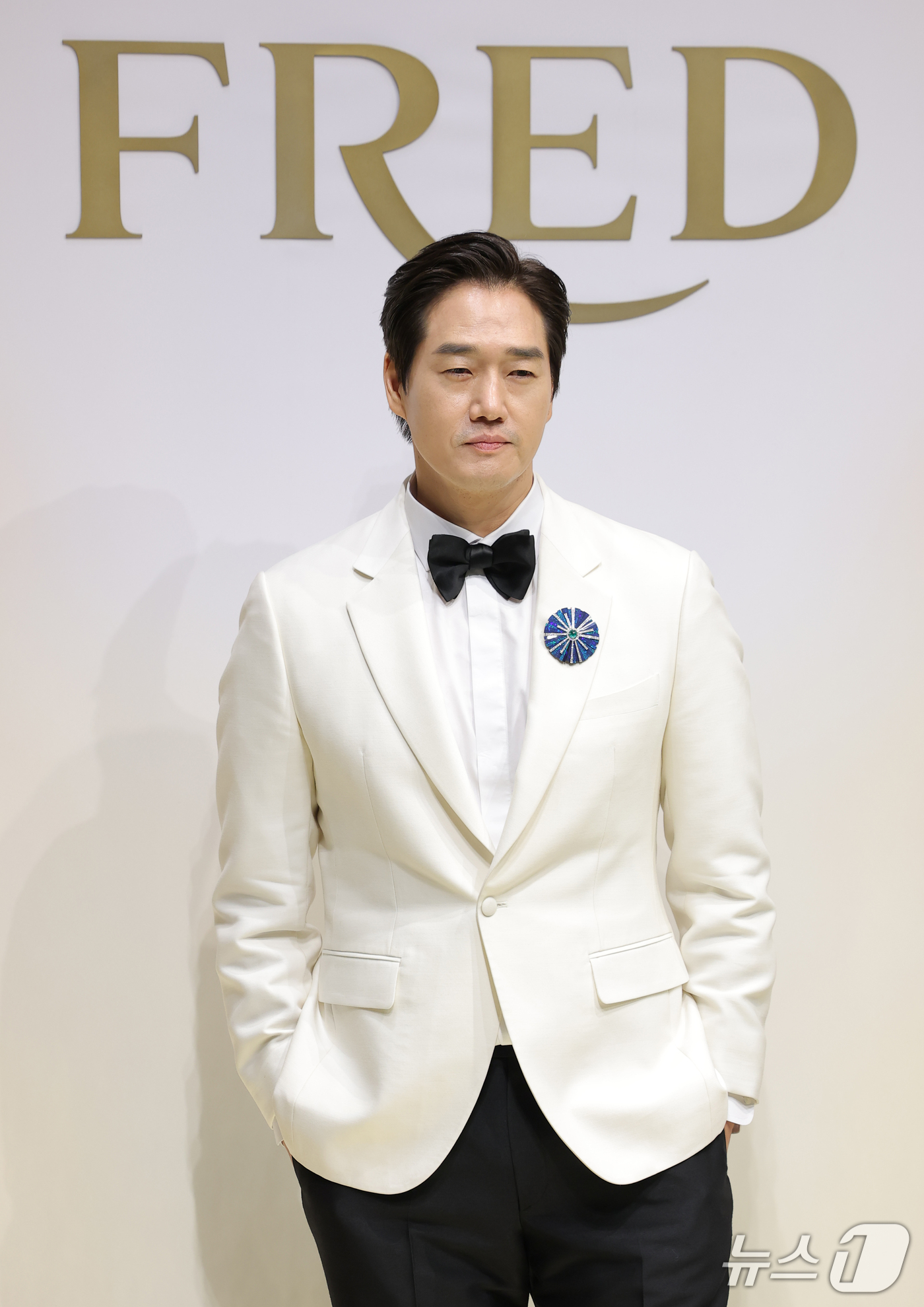 (서울=뉴스1) 권현진 기자 = 배우 유지태가 22일 서울 강남구 서울옥션 강남센터에서 열린 '프레드' 창립 90주년 하이주얼리 이벤트 포토콜에서 포즈를 취하고 있다. 2026.1 …