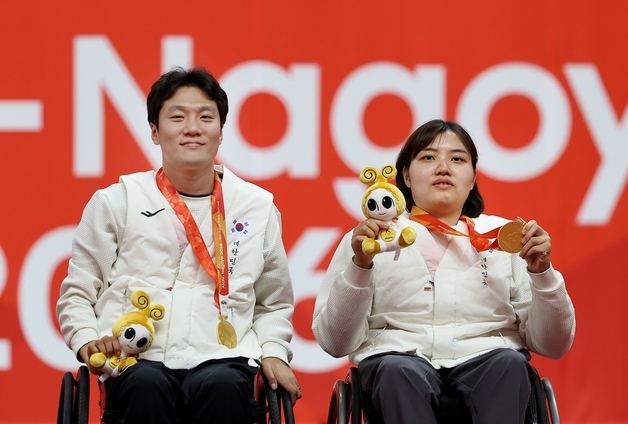 탁구, 아시안패러게임 金 8개로 목표 초과 달성…복식서 2개 추가(종합)