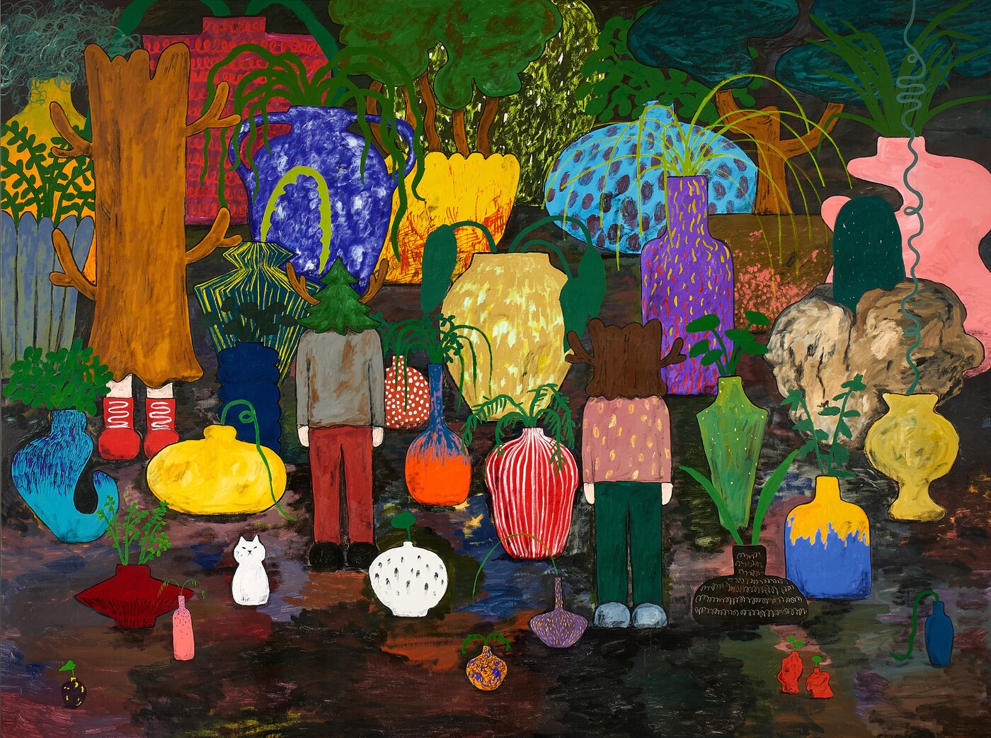 본문 이미지 - Yuichi Hirako_2026_Lost in Thought 262_Courtesy of Gallery Baton (갤러리바톤 제공)