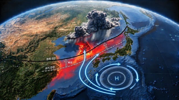 "동아시아 비구름 갈수록 북상…한반도 늦여름 폭우·폭염 빈발"