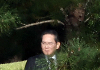 이건희 선대회장 6주기 추도식 참석한 이재용 회장