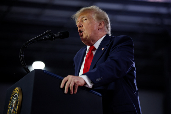 [포토] 美 아이오와 선거 유세 나선 트럼프