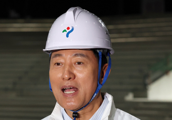 오세훈 시장, 서울아레나 점검