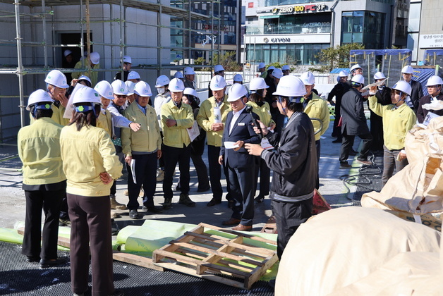 서산시의회, 주요 사업장 4곳 현장점검…추진 상황 살펴