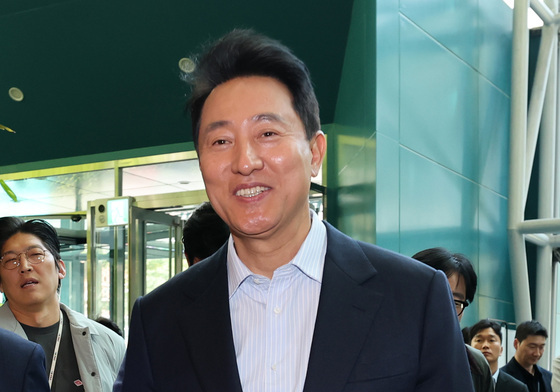 시청 돌아온 오세훈 시장