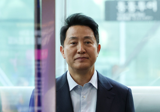 오세훈 시장, 무죄 선고 후 다시 시청으로