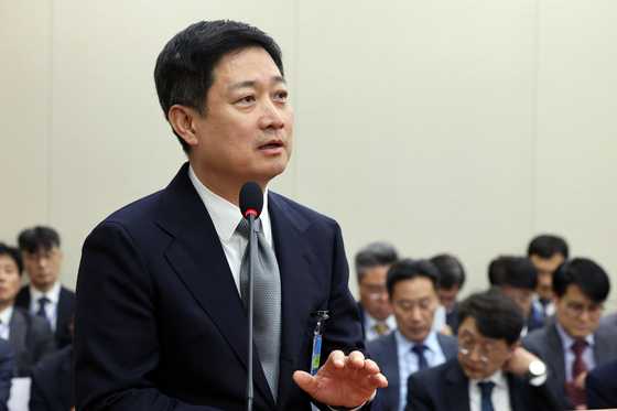 [국감] 국감 출석한 홍범식 LG유플러스 CEO
