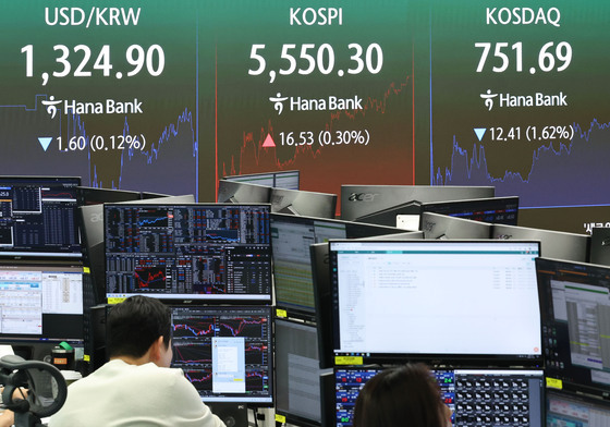 강보합 마감한 코스피