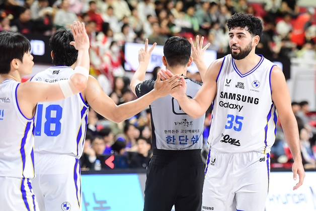 프로농구 삼성, 창단 최다 개막 7연승…현대모비스 완파(종합)