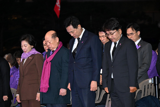 [동정] 오세훈, 이태원 참사 4주기 추모대회 참석…희생자 넋 기려