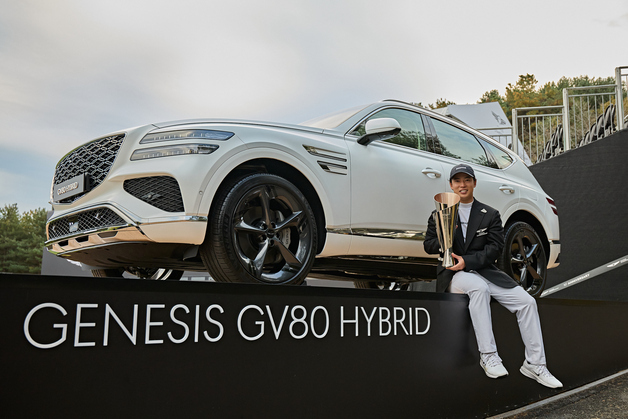 제네시스 챔피언십 성료…우승자 日 가쓰라가와에 GV80 HEV 제공