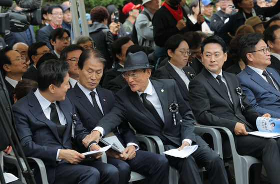 장동혁 대표·오세훈 시장, 박정희 대통령 서거 47주년 기념식 참석