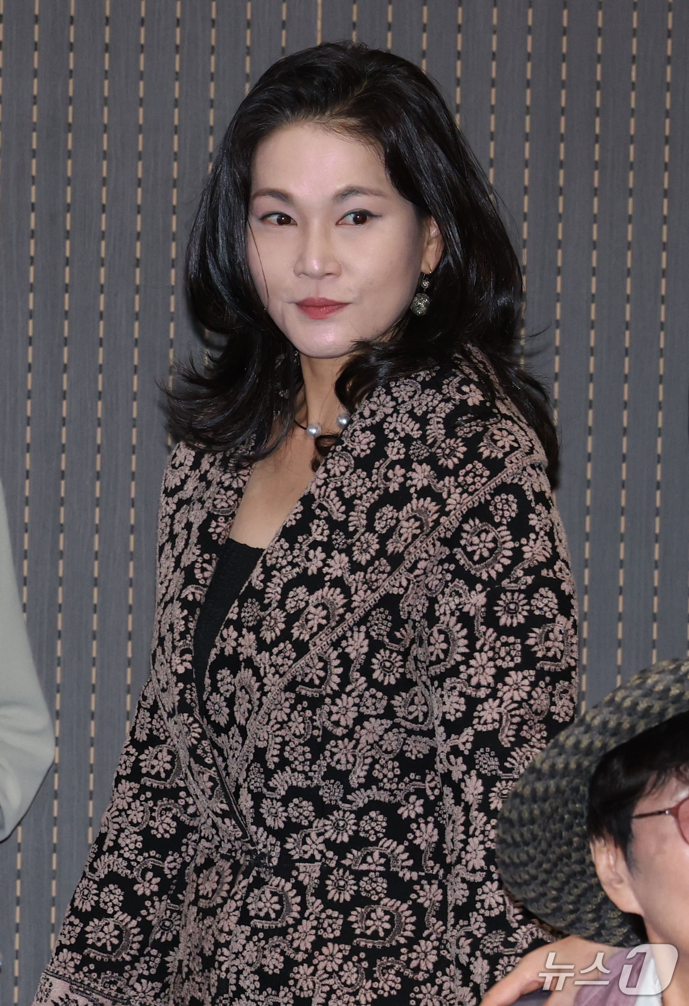 (서울=뉴스1) 이광호 기자 = 이서현 삼성물산 사장이 26일 오후 서울 중구 우리은행 본점에서 열린 대한적집자사 창립 121주년 기념식에 참석하고 있다. 2026.10.26/뉴스 …