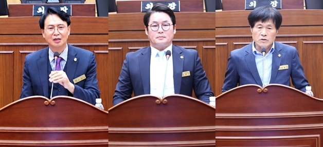 보은군의회 '3인 3색' 5분 자유발언…지역 현안 대응 주문