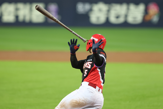 김도영, 2사 이후 안타