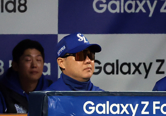 박진만 감독 "페덱, 초반 중심 타선 못 막아…2차전 변화 고려"[PO1]