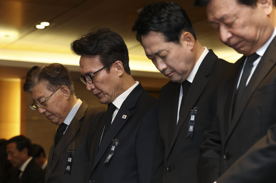 김민석·장동혁 '고 최형우 전 장관을 추모하며'