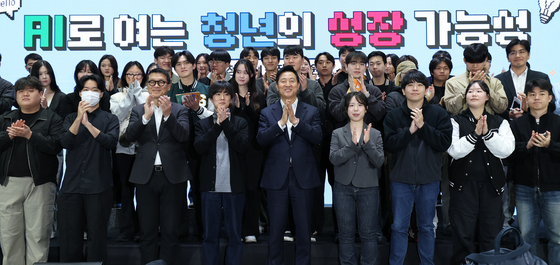 오세훈 서울시장, 청년들과 'AI 성장권 오픈 토크'