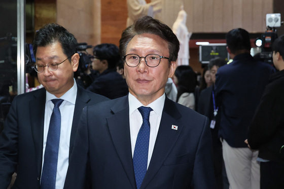 의원총회 마친 김민석 대표