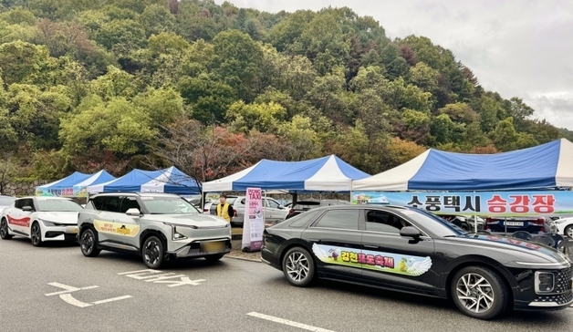 김천 김밥축제 흥행 이끈 '소풍 택시'…1만937명 이용