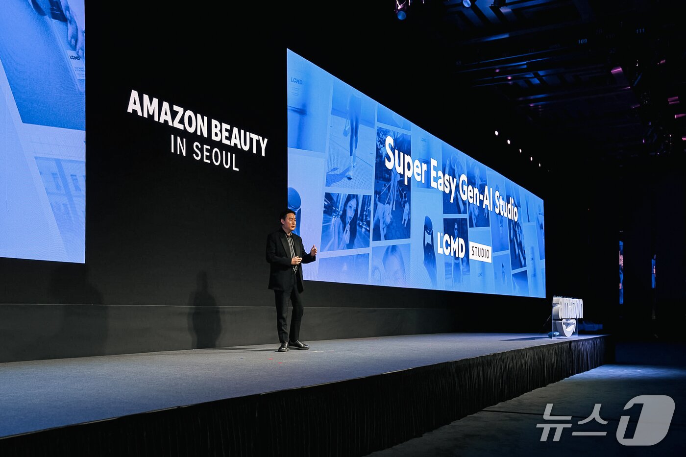 본문 이미지 - 레페리 최인석 의장이 10월 27일 열린 Amazon Beauty In Seoul 공식 세션에서 연사로서 'LCMD STUDIO'를 처음 공개했다.(레페리 제공)