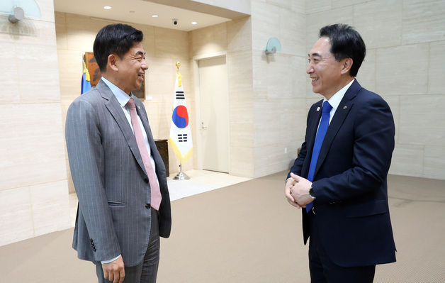 박수현 지사, 뉴욕서 차지훈 UN대사 등 만나 AI 협력 모색