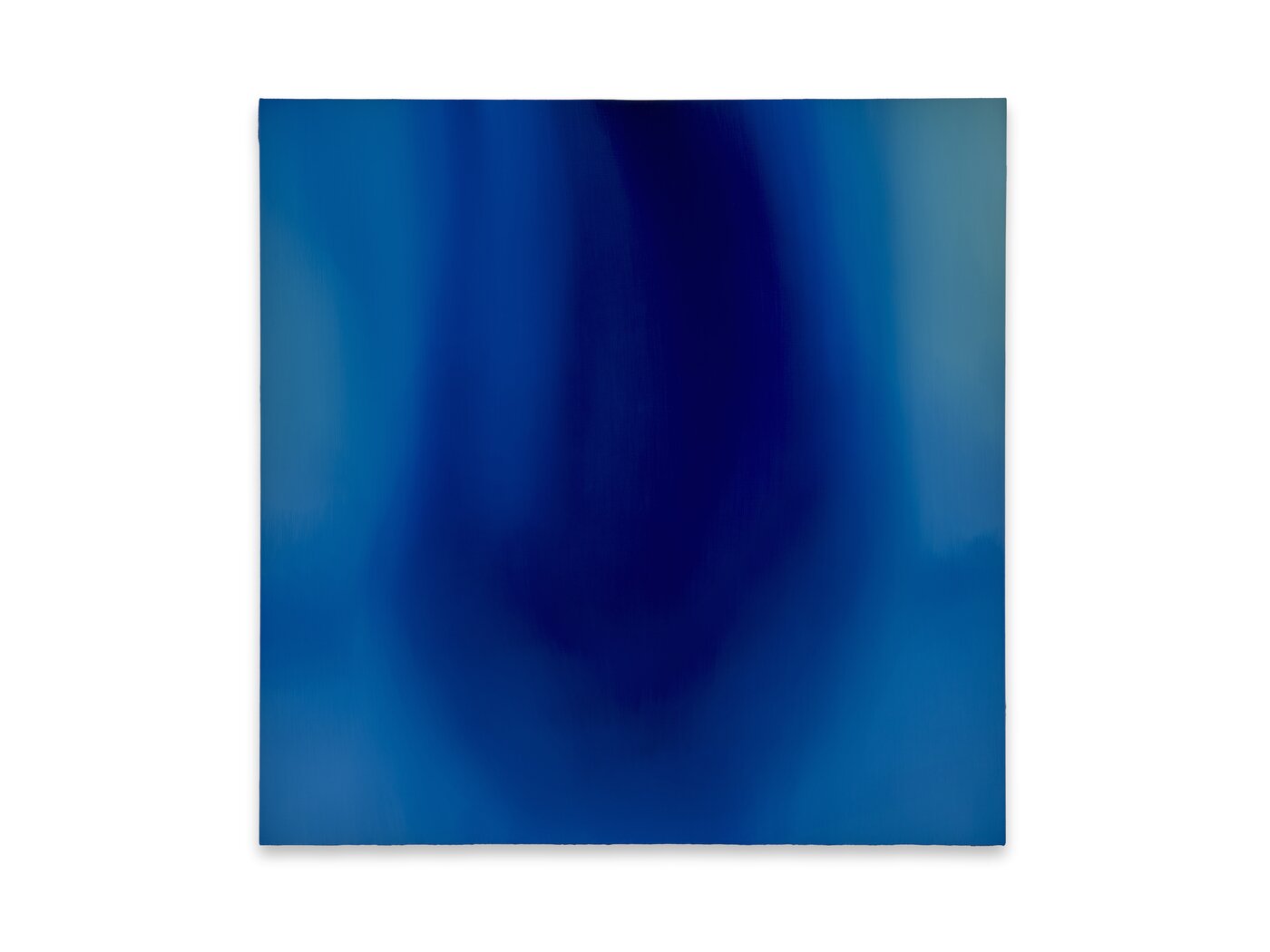 본문 이미지 - 김지영 Keem Jiyoung_푸른 빛 Blue Glow_2026_oil on canvas_112.1 x 112.1cm (갤러리 P21 제공)
