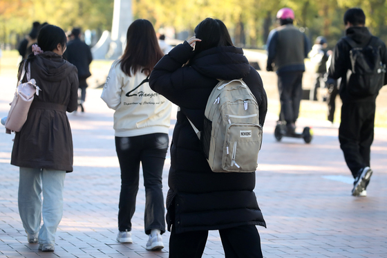 '기온 뚝' 벌써 겨울?
