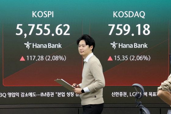 '60조' 주주환원에 SK하닉 3% 강세…코스피 5800선 회복[개장시황]