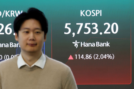 2%대 상승 출발하는 코스피