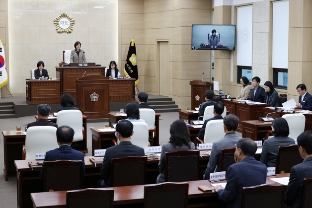 계룡시의회 임시회 개회…여성친화도시·느린학습자 등 21건 심사