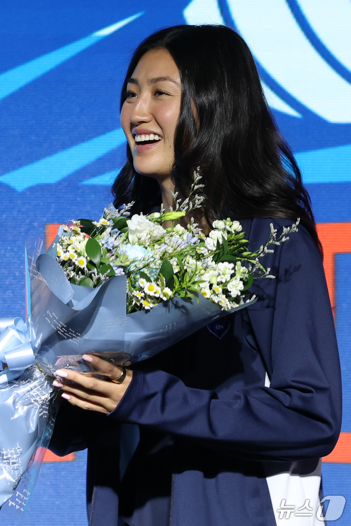 (서울=뉴스1) 안은나 기자 = 외국국적동포 오드리 박(Audrey Pak)이 28일 서울 강서구 메이필드호텔에서 열린 2026~2027 한국배구연맹(KOVO) 여자 신인선수 드래 …