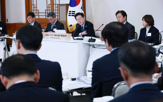 국민생명안전위원회 전체회의 발언하는 이재명 대통령