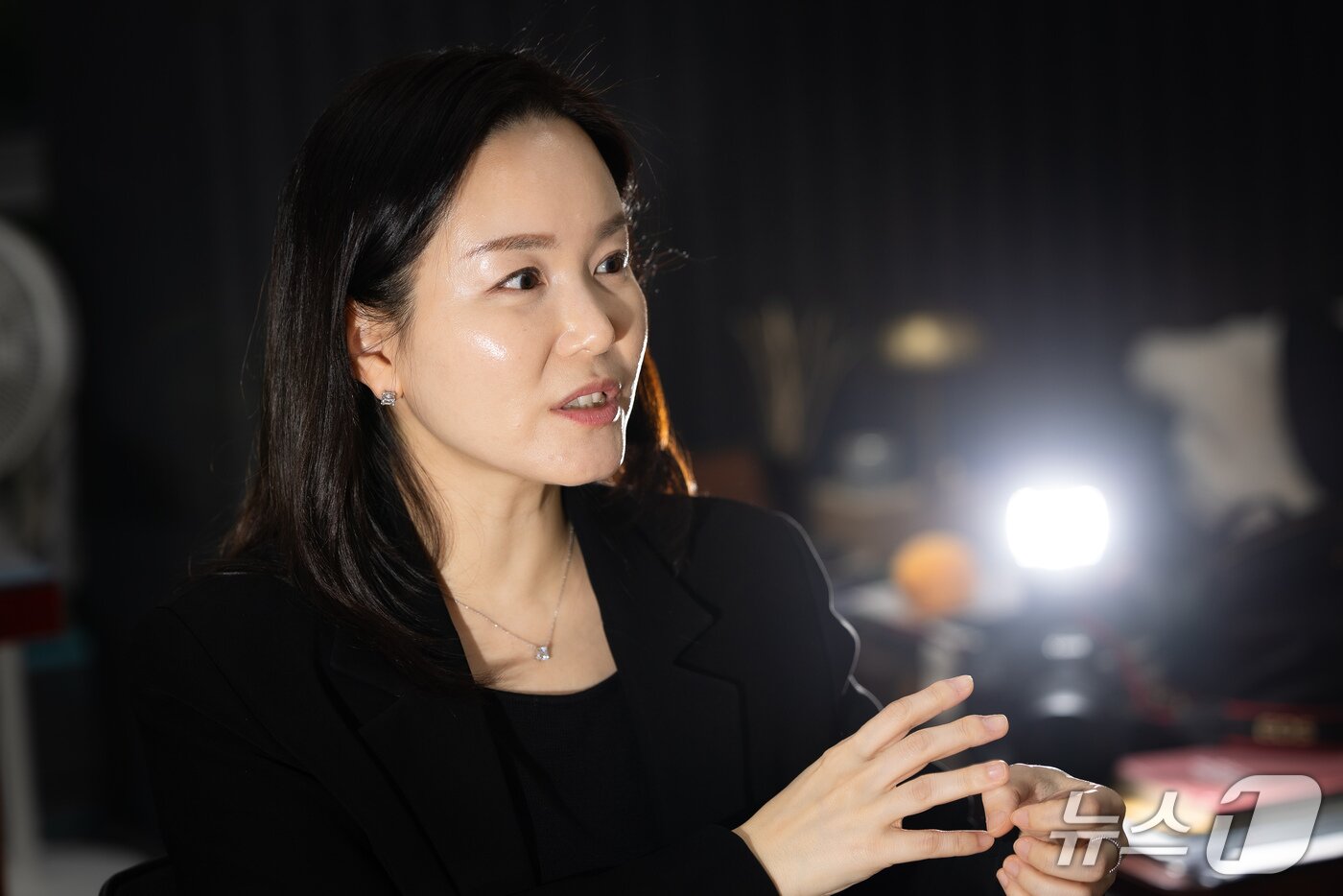 본문 이미지 - 이주영 개혁신당 의원이 28일 서울 여의도 국회 의원회관에서 뉴스1과 인터뷰하고 있다. ⓒ 뉴스1 유승관 기자