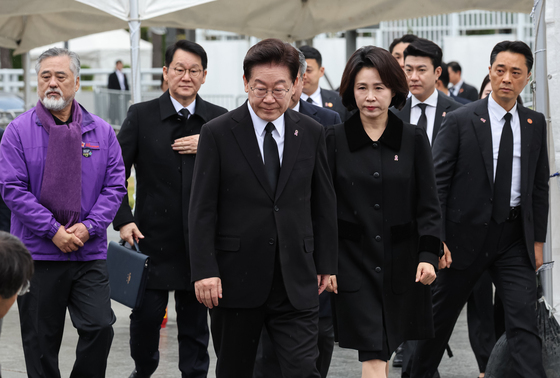이태원참사 4주기 기억식 입장하는 이재명 대통령
