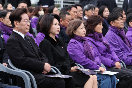이재명 대통령, 이태원참사 기억식 참석
