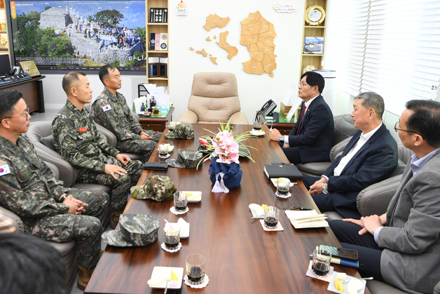 강화군, 육군·해병대와 접경지 안전 위한 협력체계 논의