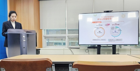 대구교육청, 내년 예산 4조 3301억 편성…시설비 15.2% 삭감