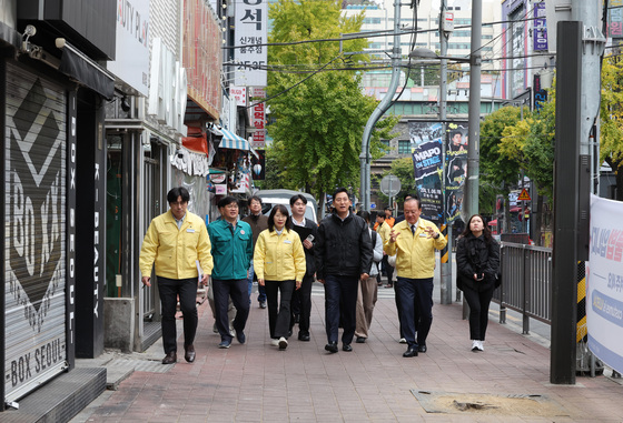 오세훈 시장, 핼러윈 대비 현장점검