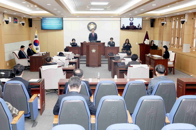 태안군의회, 8442억 추경 수정 가결…국도38호선 확장 촉구
