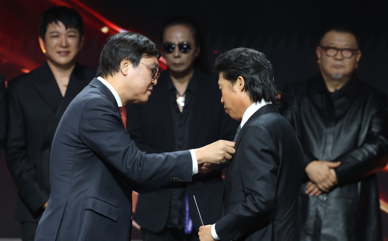 유해진, 대한민국 대중문화예술상 참석