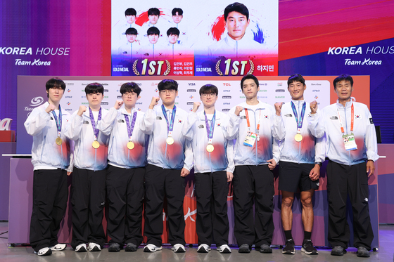 e스포츠 롤·요트 금메달리스트 '파이팅'
