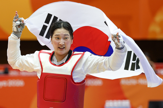 태권도 송다빈 금메달 '종주국 자존심 지켰다'